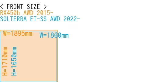#RX450h AWD 2015- + SOLTERRA ET-SS AWD 2022-